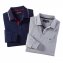 Piquéshirt met lange mouwen, marine - 1