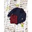 Lange mouwen shirt bordeaux+ marine als set - 1