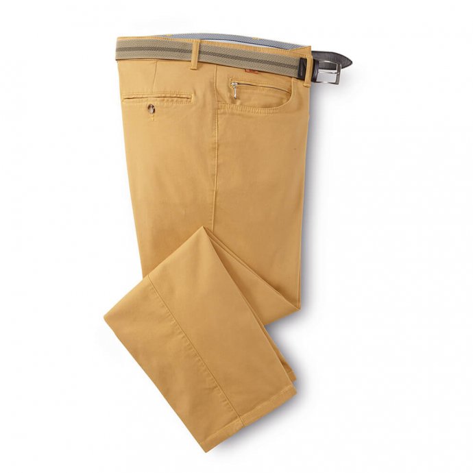 Lichte strijkvrije katoenen broek