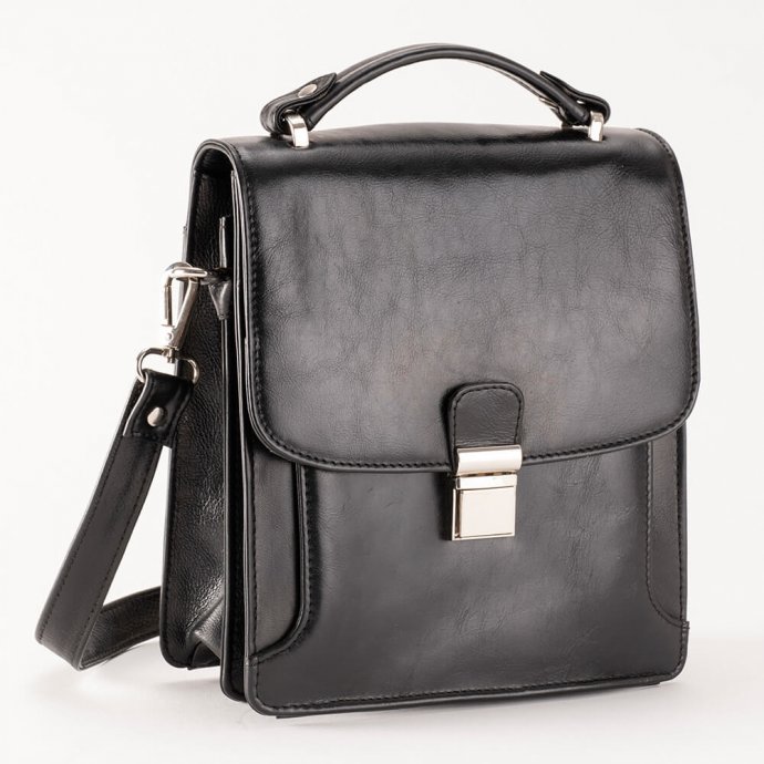 Rundleren tas voor heren met RFID