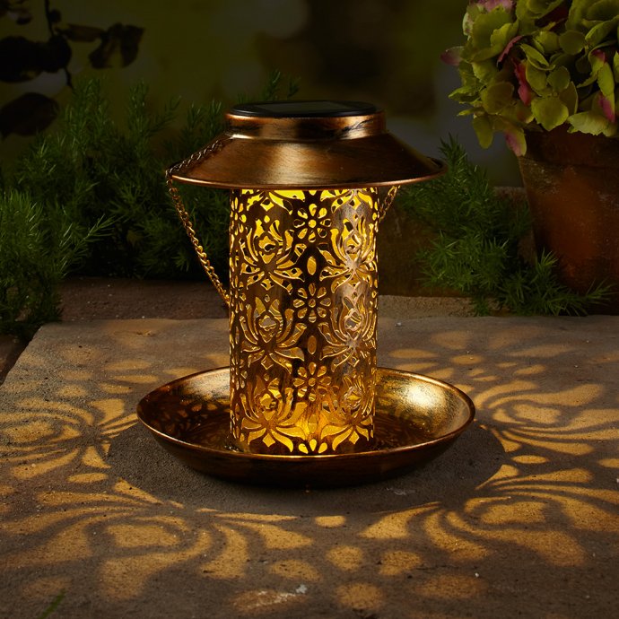 Solar vogelvoerstation