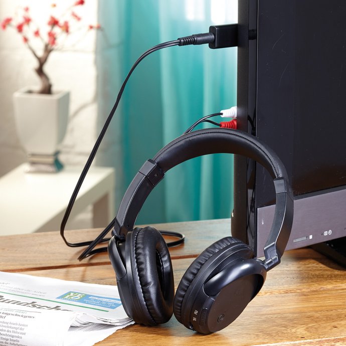 Draadloze koptelefoon met radio