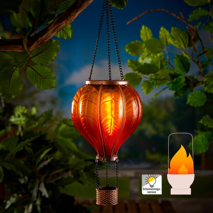 Heteluchtballon “Sunset” op zonne-energie