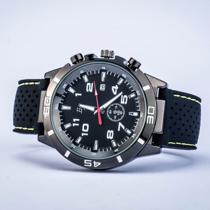 DE MANNELIJKE SPORTCHRONOGRAAF