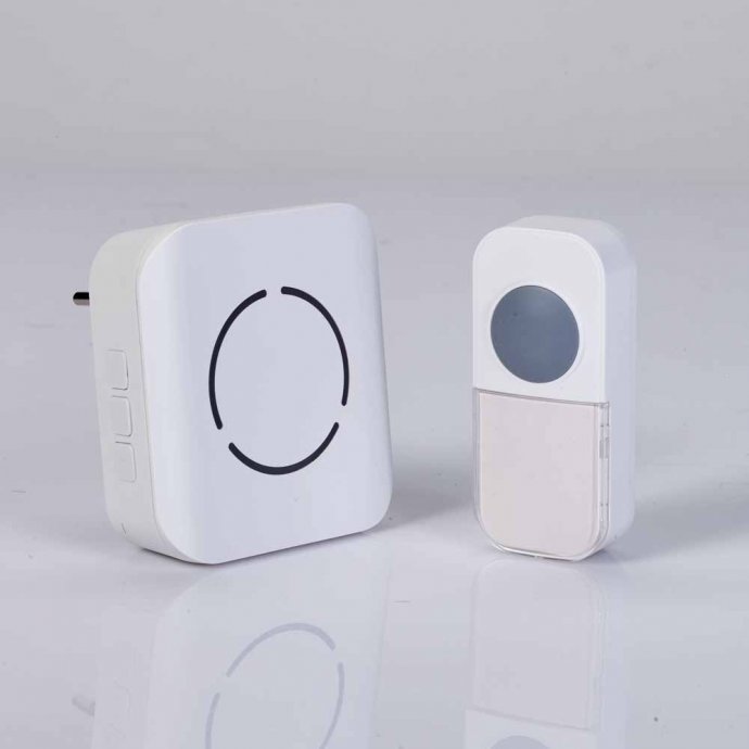 Batterijloze draadloze deurbel