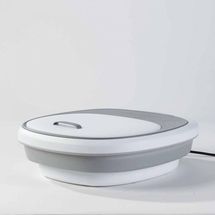 Inklapbaar voetenbruisbad