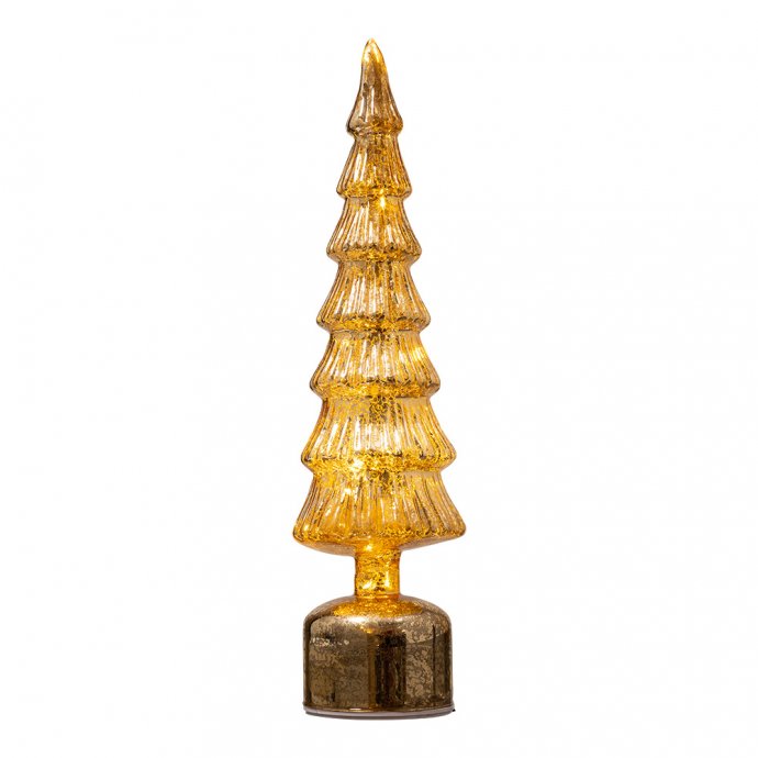LED-glazen kerstboom