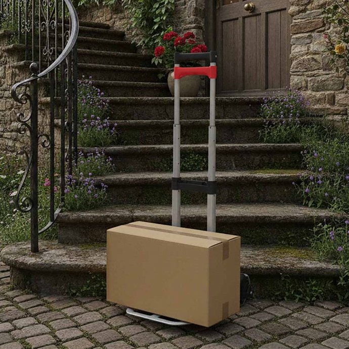 Opvouwbare traploopkar