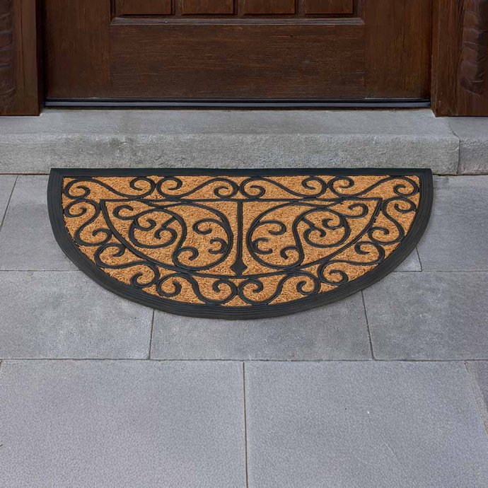 Halfronde deurmat
