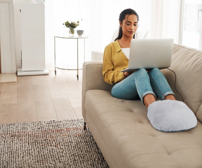 Elektrische voetverwarming