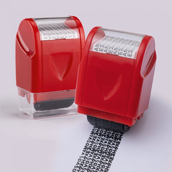 Anonimiseringsstempelrol in een set van 2