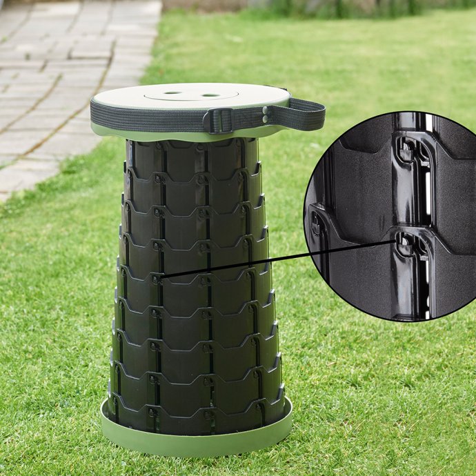 In hoogte verstelbare kruk