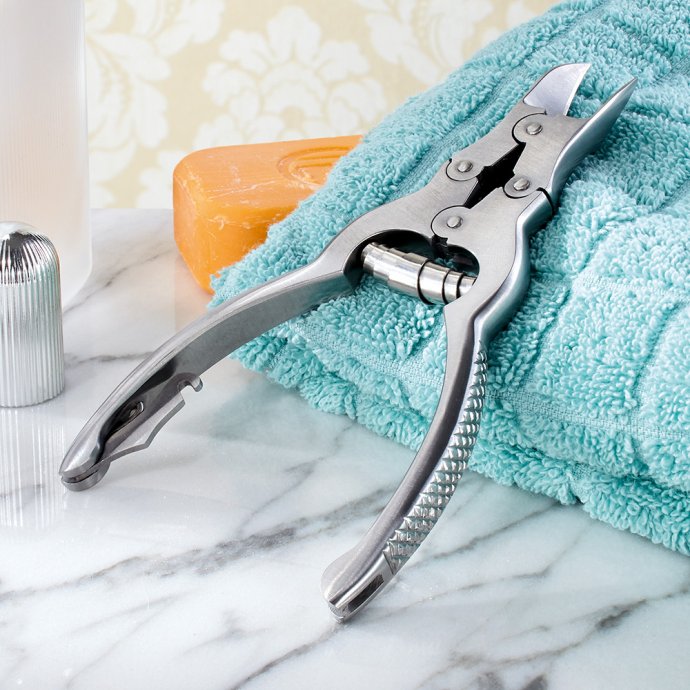 Precisie-nageltang met vijl