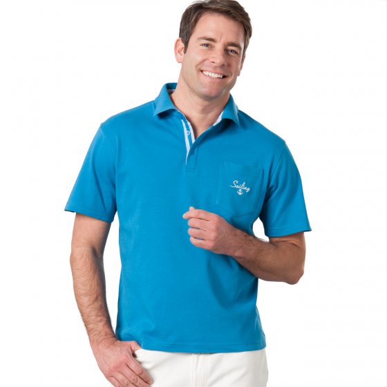 Maritime Poloshirt,Oceaan,3XL 