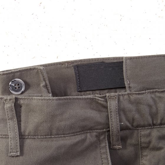Katoenen broek met stretchband