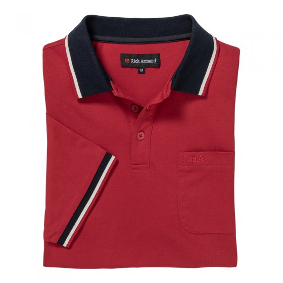 Heren poloshirt 3XL (64/66) | Rood