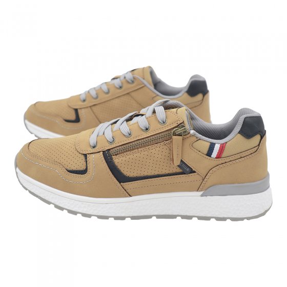 Veterschoen met ritssluiting 46 | Beige