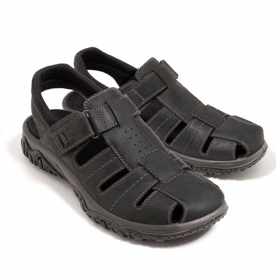 Heren klittenbandsandaal 