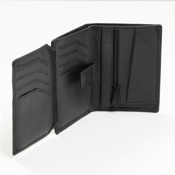 Leren portemonnee met RFID + BOX 