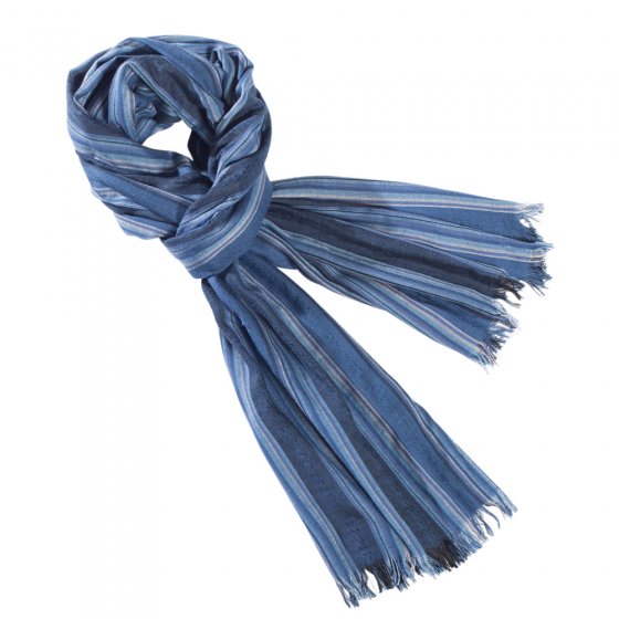 Kreuk-sjaal Blauw