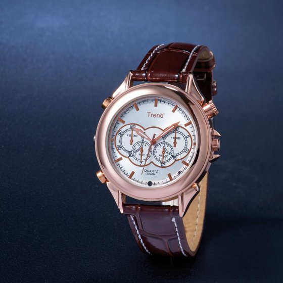 Elegant horloge met camera 