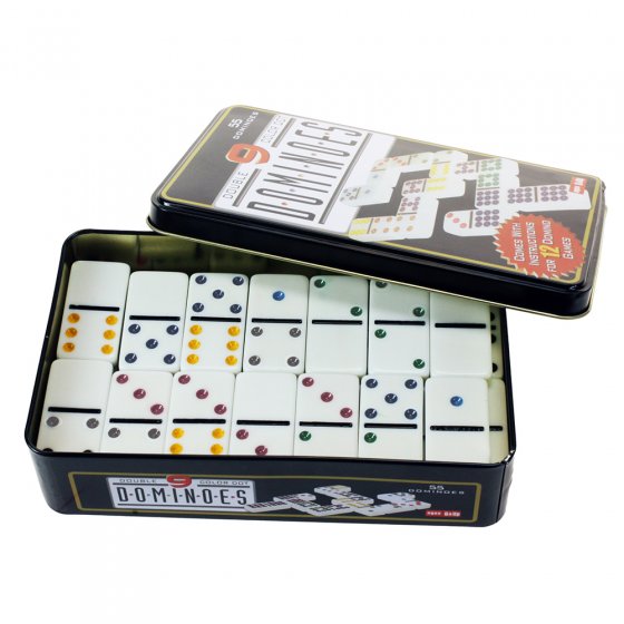 Het grote dominospel dubbel 9 