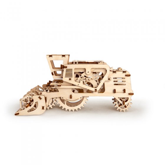 Houten model-maaidorser