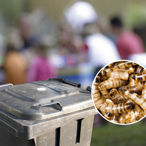 Reuk –en madenstop 