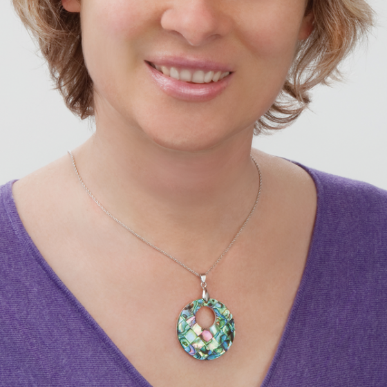 Ketting met Abolone aanhanger