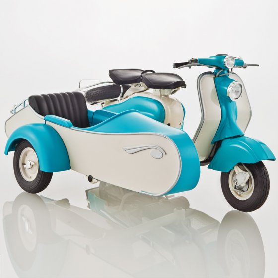 Lambretta LD 125 met zijspan 