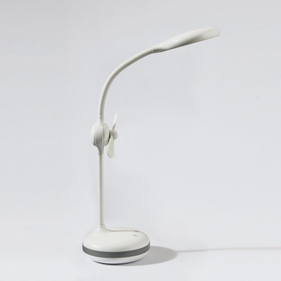 Dimbare ledlamp met ventilator 