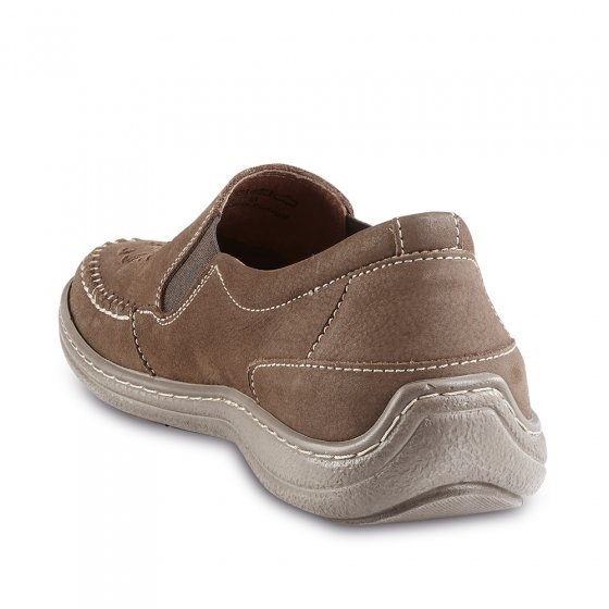 Lightwalk-mocassins van nubuck 