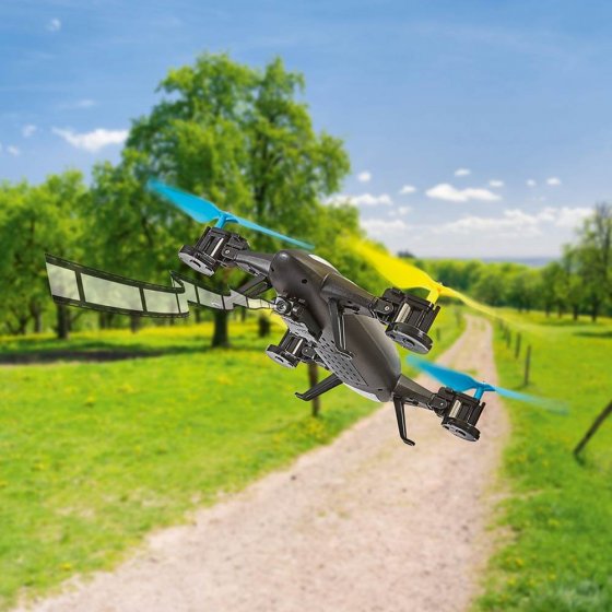 2-in-1-quadrocopter-voertuig met camera 