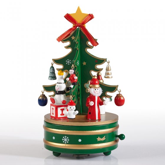 Kerstboom-muziekdoos 
