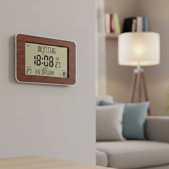 Digitale kalenderklok 