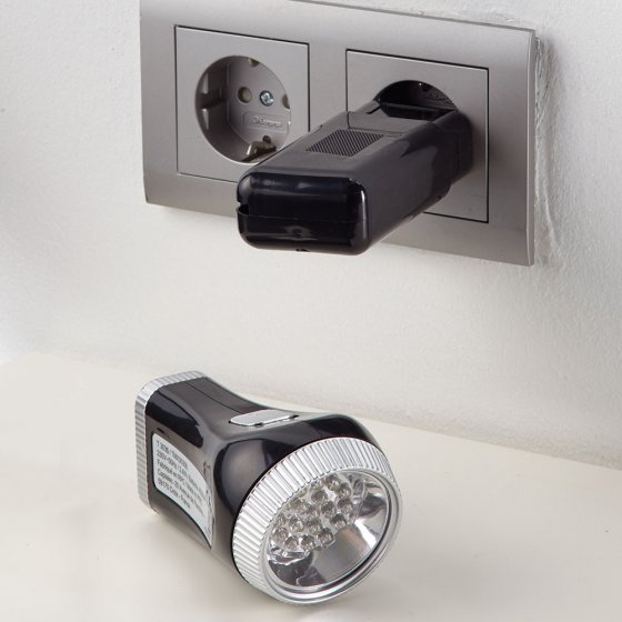 Zaklamp ’Light’n Plug’ 