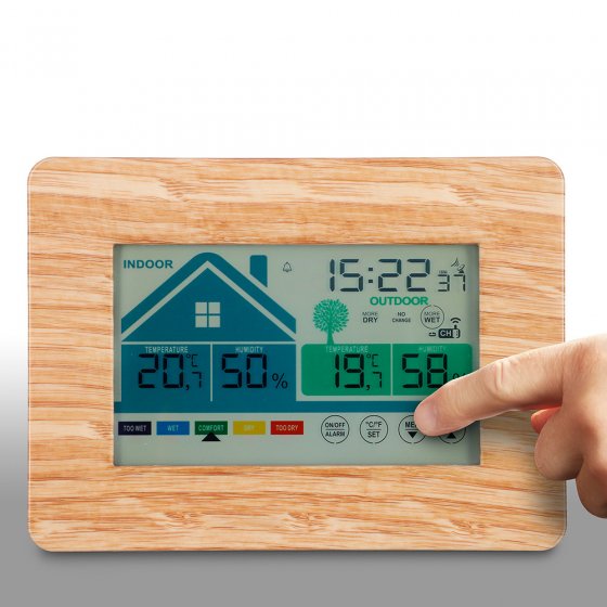 Draadloos weerstation ‘Touch’ 