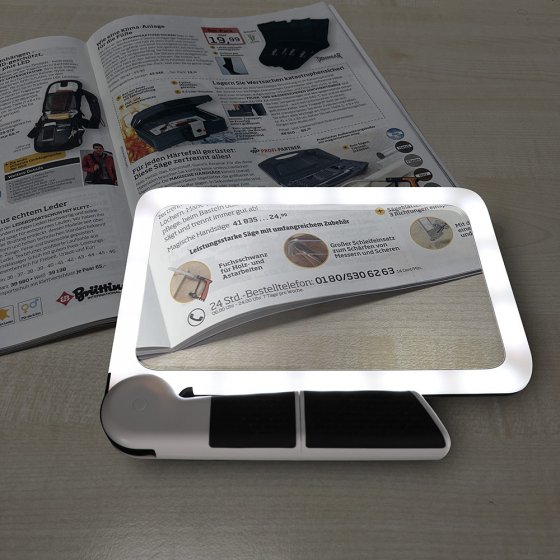 Handloep met instelbaar licht 