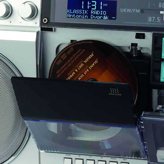 DAB+ boombox ’Retro jaren 80’ 