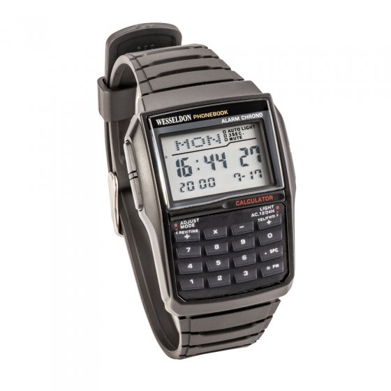 Digitaal horloge met rekenmachine 'Retro' 