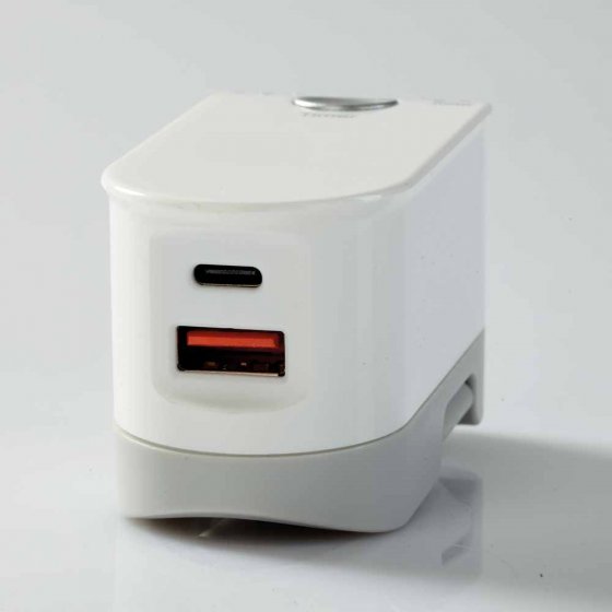 Combi-stopcontactadapter met timer 