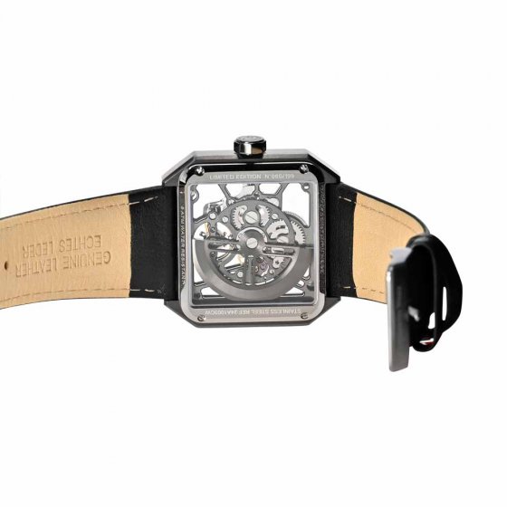 Horloge "X-ism Skelett" zwart
