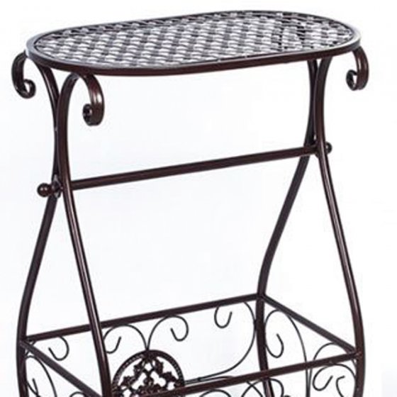 Metalen bijzettafel “Romantik” 