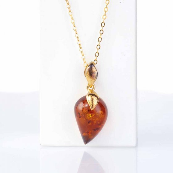 Ketting met barnsteen 