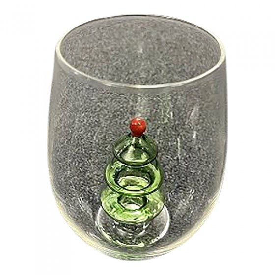 3D-glazen mok „Kerstboom“
