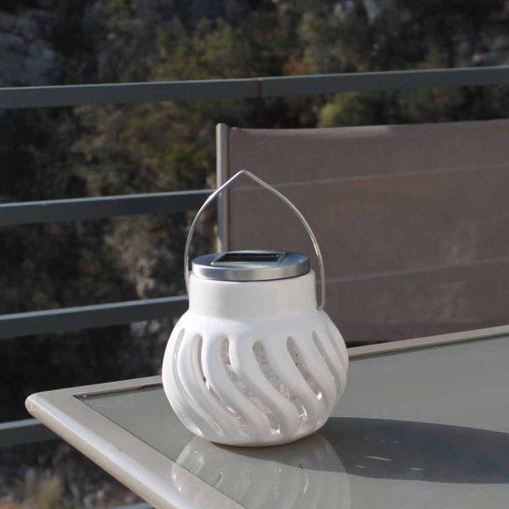Anti-muggenlantaarn met zonnefunctie 