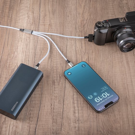 USB-oplaadkabel 3-in-1