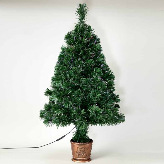 Kerstboom die van kleur wisselt