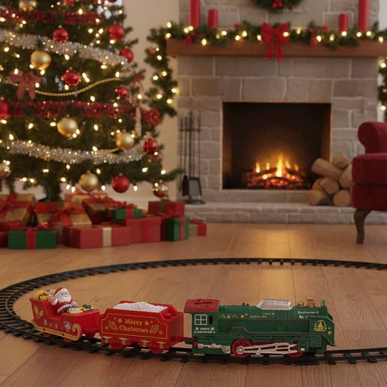 Elektronische kerstexpress met rook 