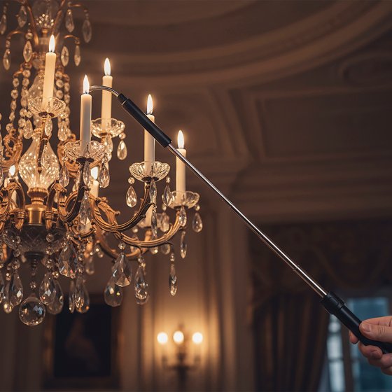 Oplaadbarer telescopische aansteker 